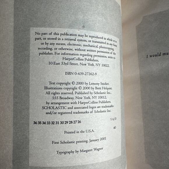 Wide Window by Lemony Snicket (2001, Trade Paperback) - Picture 8 of 8